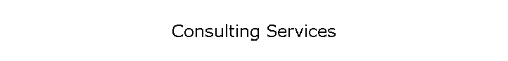 Consulting Services